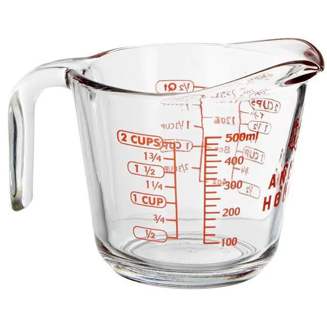 Alt view image 3 of 6 - Anchor Hocking Glass Measuring Cup, 2 Cup