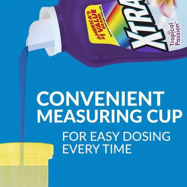 Alt view image 6 of 6 - Xtra Tropical Passion, 84 Loads Liquid Laundry Detergent, 100.8 fl oz