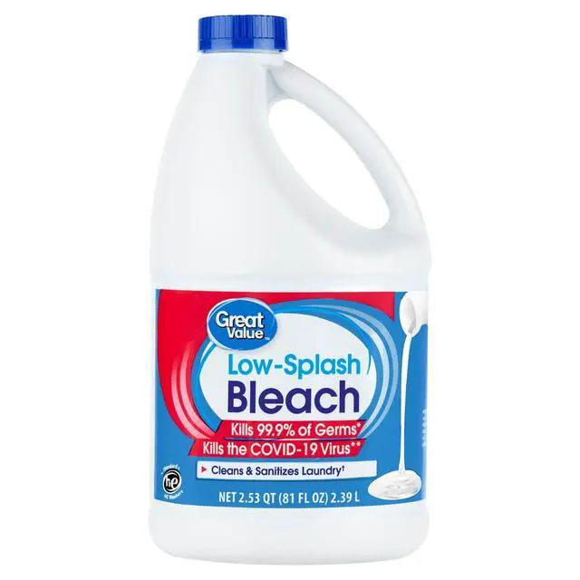Alt view image 2 of 6 - Great Value Low-Splash Bleach, 81 fl oz