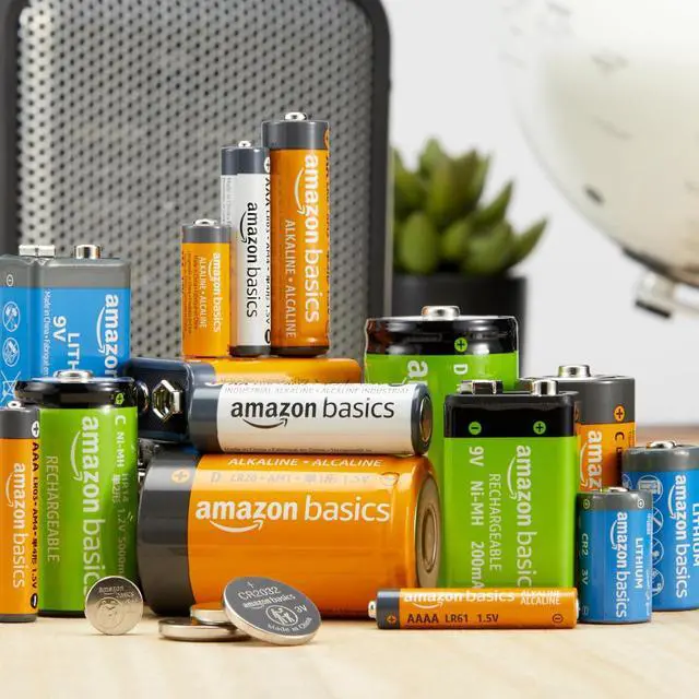 Alt view image 2 of 6 - Amazon Basics 8-Pack AA Alkaline High-Performance Batteries, 1.5 Volt, 10-Year Shelf Life, Long-lasting Power