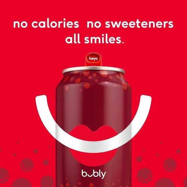 Alt view image 6 of 6 - bubly Sparkling Water, Strawberry Sunset, 12 Fl Oz Cans (8 Pack)