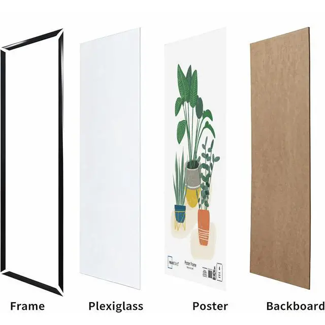Alt view image 3 of 6 - Mainstays 18 x 24 Poster Frame, Black