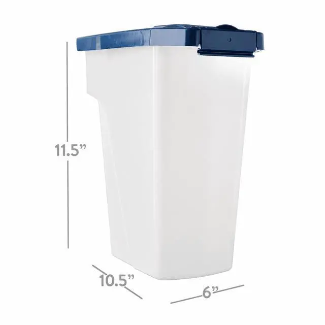 Alt view image 3 of 6 - Vibrant Life Pet Food Storage Container, Small, 4 lb Capacity