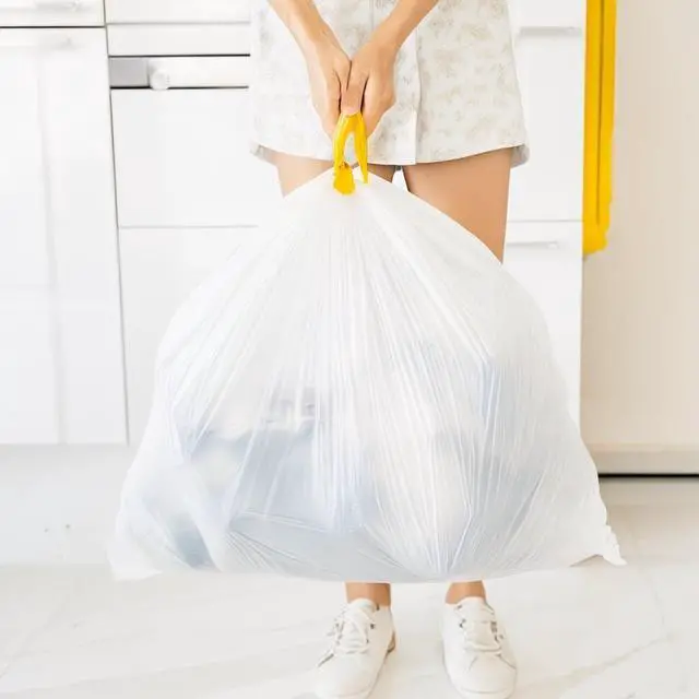 Alt view image 4 of 6 - Great Value Drawstring Trash Bags, 14.5 gal, Unscented, 50 Bags