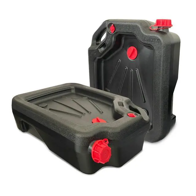 Alt view image 5 of 6 - Hyper Tough 16-Quart Automotive Drain Pan Container