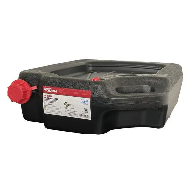 Alt view image 3 of 6 - Hyper Tough 16-Quart Automotive Drain Pan Container