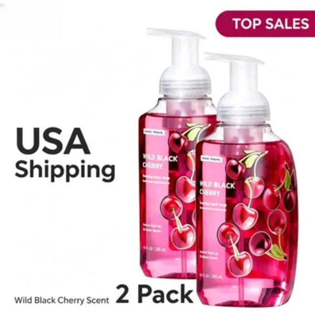 Main image of (2 pack) Scent Theory Foaming Hand Soap, Wild Black Cherry, 11 fl oz