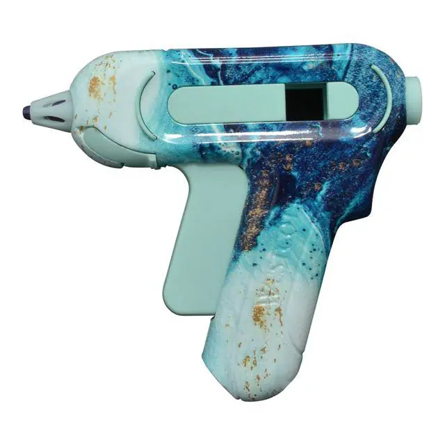 Alt view image 6 of 6 - Westcott Hi-Temp Mini Glue Gun, for Craft, Agate/Mineral, Color Teal,1-Count