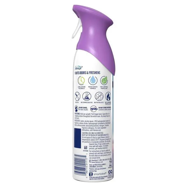 Alt view image 4 of 6 - Febreze Air Mist Air Freshener Spray, Twilight Lavender Scent, 8.1oz