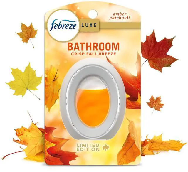 Main image of Febreze Bathroom Air Freshener, Odor-Fighting, Crisp Fall Breeze Scent, 1 Count
