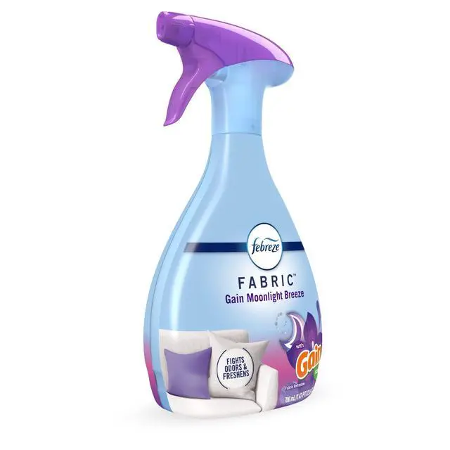 Alt view image 3 of 6 - Febreze Fabric Spray Air Freshener, Odor-Fighting, Gain Moonlight Breeze, 23.6 fl oz