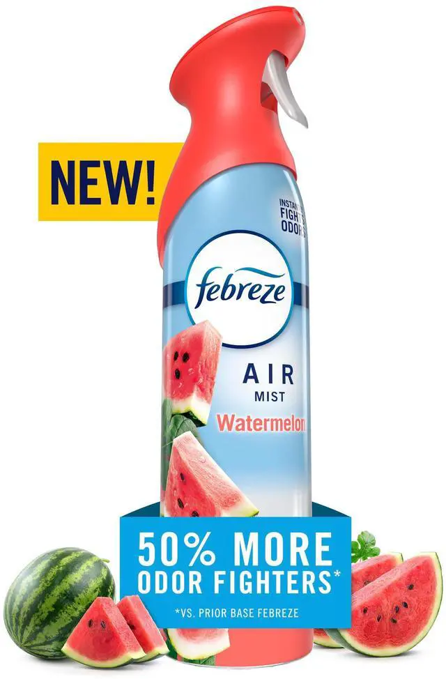 Main image of Febreze Air Mist Air Freshener Spray, Watermelon Scent, 8.1oz