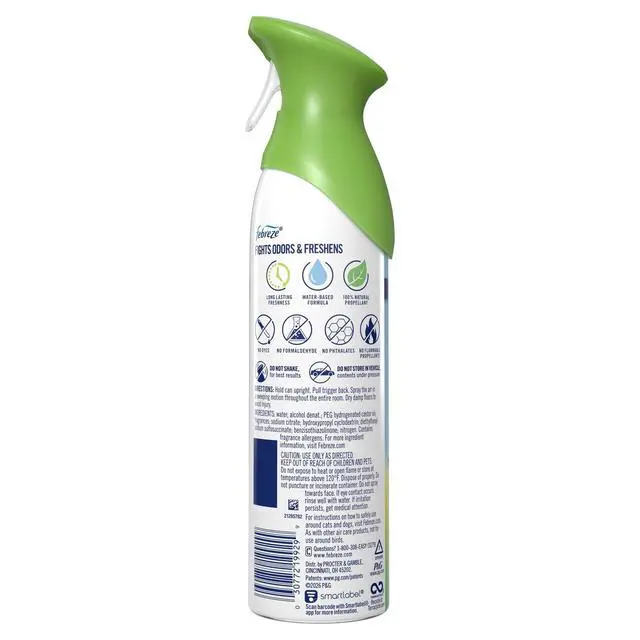 Alt view image 6 of 6 - Febreze Air Mist Air Freshener Spray, Gain Original Scent, 8.1oz