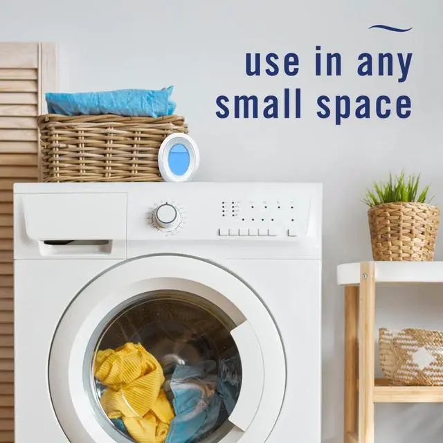 Alt view image 4 of 6 - Febreze Bathroom Air Freshener, Odor-Fighting, Linen & Sky Scent, 2 Count