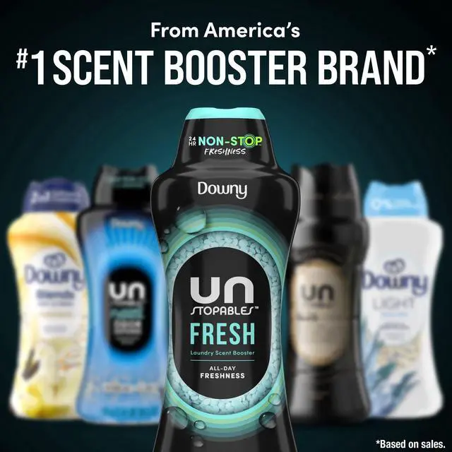 Alt view image 4 of 6 - Downy Unstopables In-Wash Scent Booster Laundry Beads, Fresh Scent, 5.7 oz