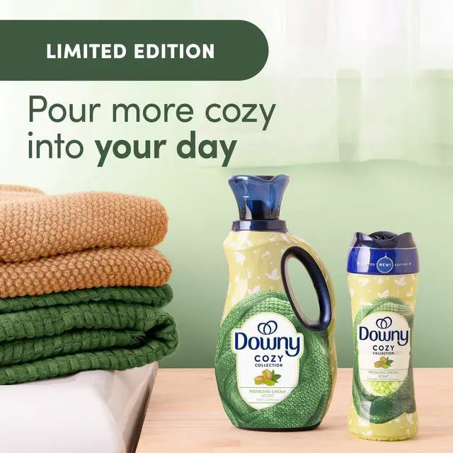 Alt view image 4 of 5 - Downy Cozy Collection In-Wash Laundry Scent Booster Beads, Pistachio Cream Scent, 7.8 oz