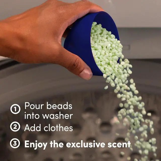 Alt view image 2 of 5 - Downy Cozy Collection In-Wash Laundry Scent Booster Beads, Pistachio Cream Scent, 7.8 oz