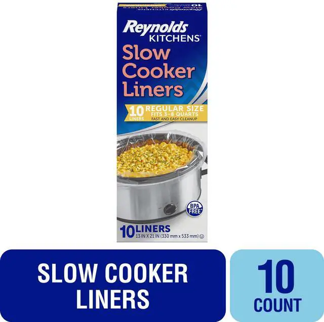 Main image of Reynolds Kitchens Slow Cooker Liners, Regular (Fits 3-8 Quarts), 10 Count