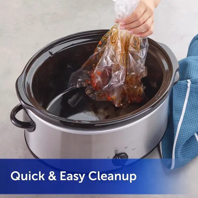 Alt view image 3 of 5 - Reynolds Kitchens Slow Cooker Liners, Regular (Fits 3-8 Quarts), 10 Count