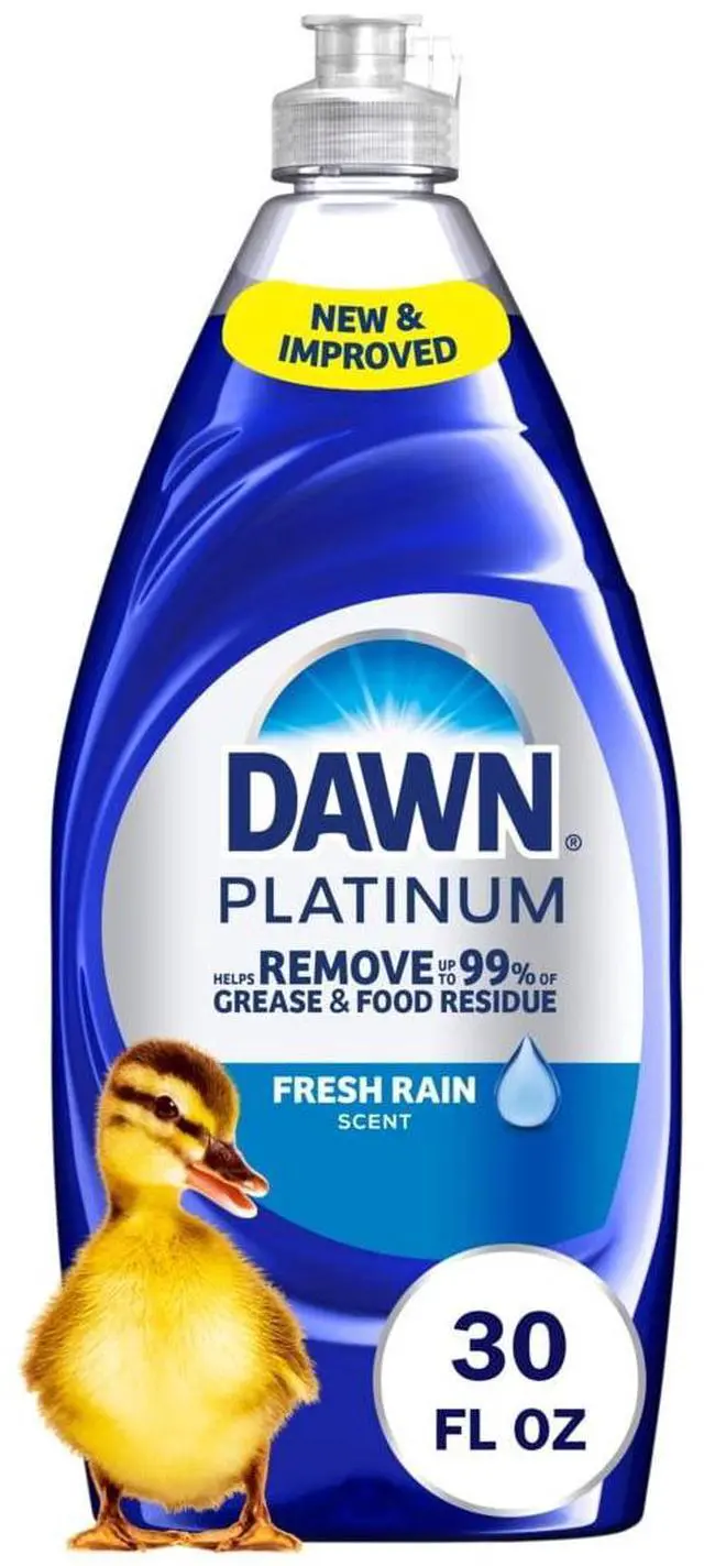Alt view image 3 of 5 - Dawn Platinum Dish Soap, Dishwashing Soap, Fresh Rain, 30 fl oz