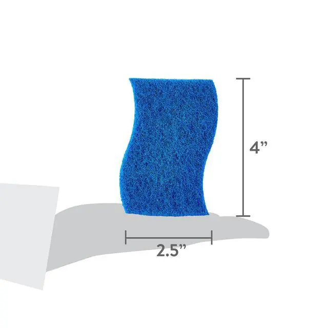 Alt view image 3 of 4 - Great Value Non-Scratch Scrub Sponges, 8 Count