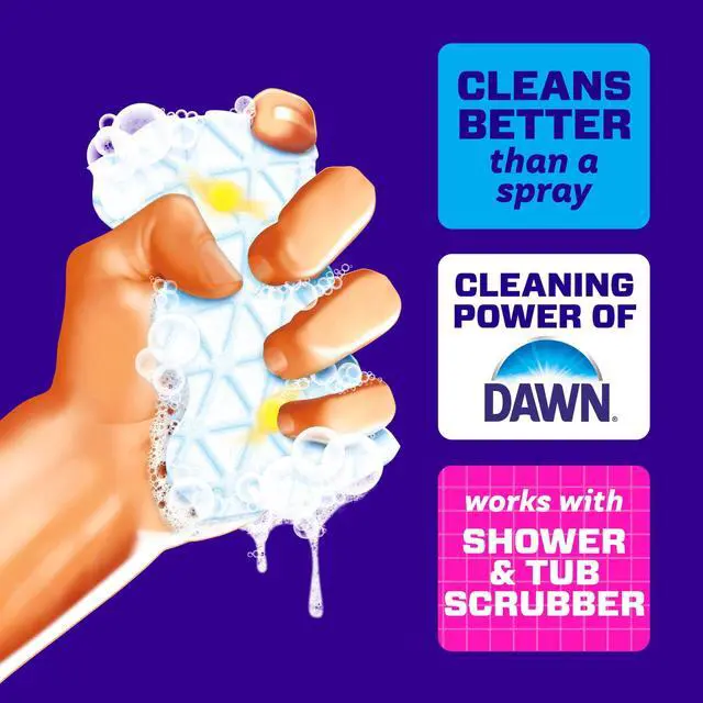 Alt view image 4 of 6 - Mr. Clean Magic Eraser Sponge, Shower & Tub Cleaner, Lemon, 3 Count