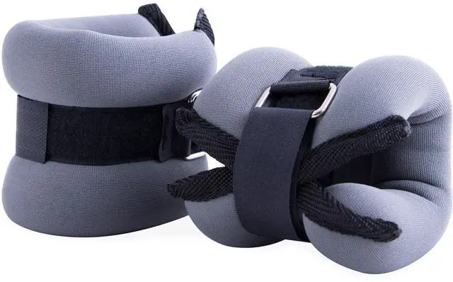 Alt view image 2 of 3 - CAP 2 lb Pair Ankle/Wrist weights, Gray