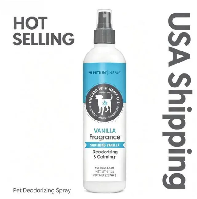Main image of Jeffers Cologne with Coat Conditioner for Dogs & Cats, 16 oz, Vanilla Bean