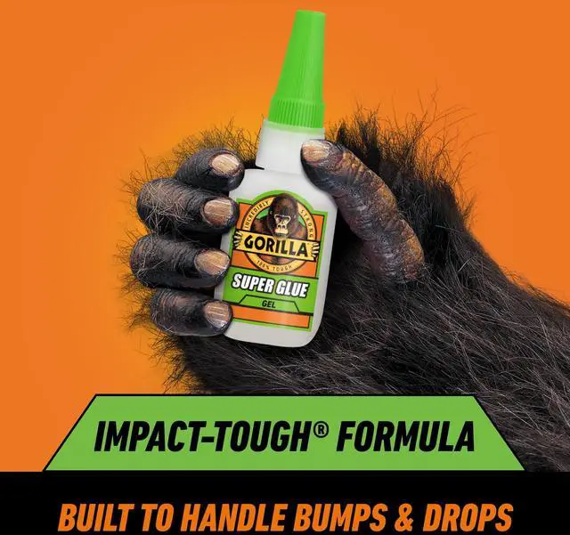 Alt view image 6 of 6 - Gorilla Glue Super Glue Gel (15g) Clear Color, Pack of 1