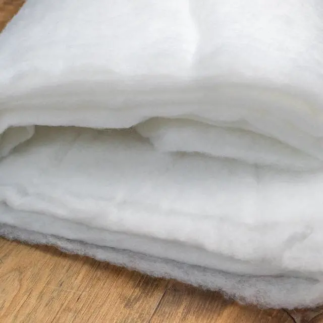 Alt view image 5 of 6 - Fairfield Poly-Fil Low Loft Quilt Batting, Premium Polyester Batting for Quilting, Ideal for Queen-Size and Other Small Projects, Quilting Supplies, Large, 90" X 108", Single Pack