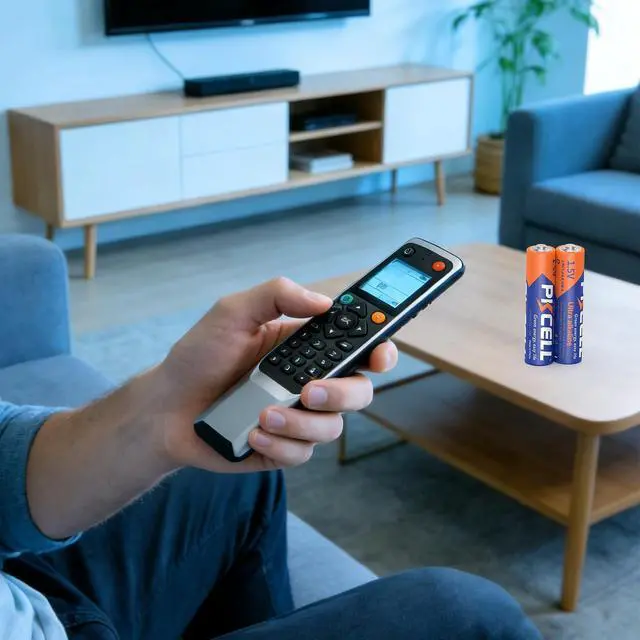 Alt view image 2 of 5 - PKCELL AAA Batteries 12 Pack, LR03 Alkaline 1.5Volt Triple A Batteries | 1.5V High-Performance Alkaline Battery for Flashlights Keyboards Clocks Remote Controls, 10-Year Shelf Life