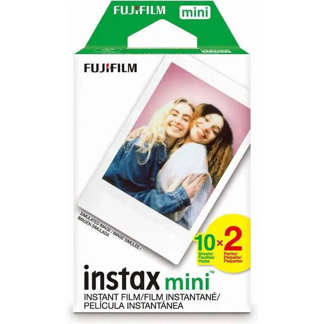 Alt view image 2 of 4 - Fujifilm Instax Mini Twin Pack Film (20 sheets)