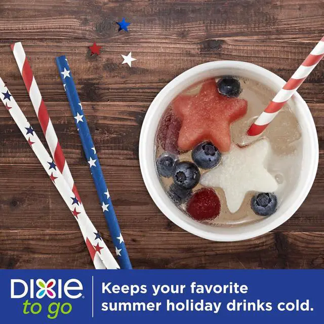 Alt view image 6 of 6 - Dixie To Go Disposable Paper Cups, 12 oz, Multi-Color, 20 Count