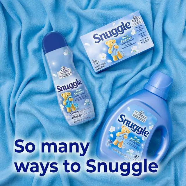 Alt view image 4 of 6 - Snuggle Blue Sparkle Cuddle Up Fresh Dryer Sheets, 200 Count