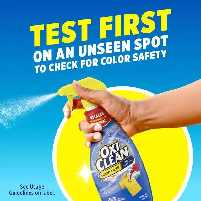 Alt view image 3 of 5 - OxiClean Laundry Stain Remover Spray, Attacks Tough Dried-In Stains, 21.5 fl oz