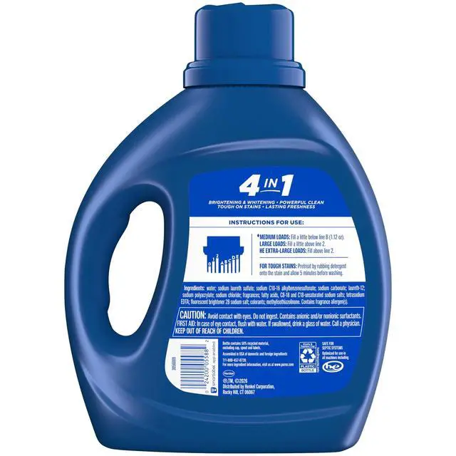 Alt view image 6 of 6 - Purex Fresh Mountain Breeze Liquid Detergent, 66 fl oz, 58 loads