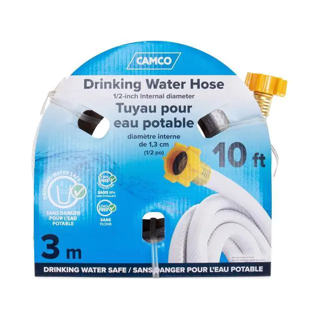 Alt view image 3 of 6 - Camco RV Tastepure 10-Foot Drinking Water Hose, Certified for Drinking Water and Lead-Free (22743)