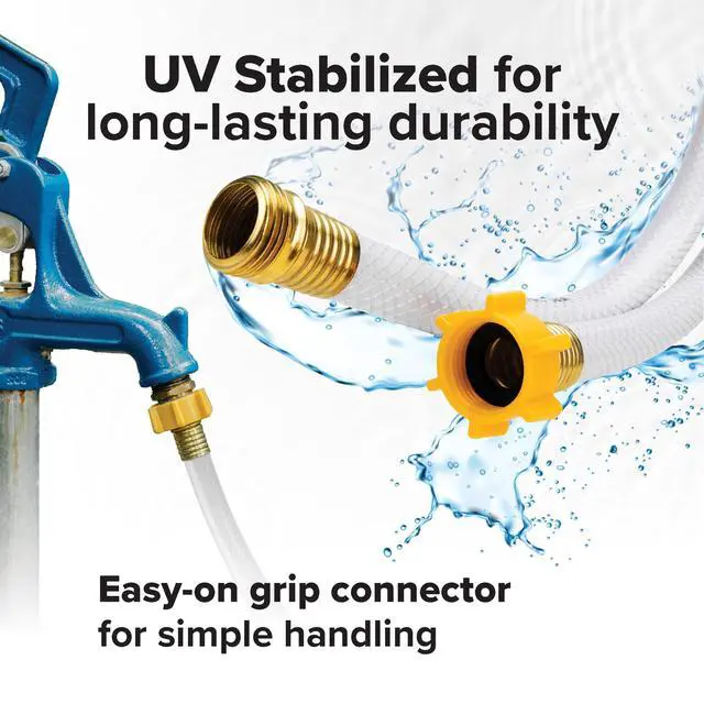 Alt view image 5 of 6 - Camco RV Tastepure 10-Foot Drinking Water Hose, Certified for Drinking Water and Lead-Free (22743)