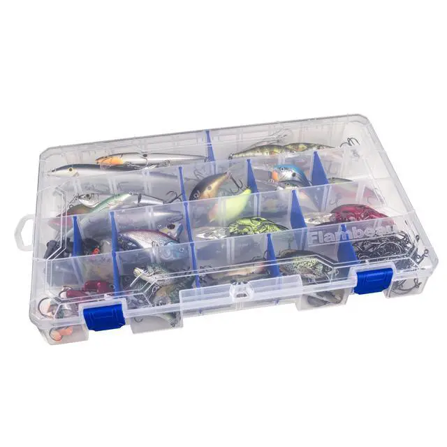 Alt view image 4 of 6 - (2 pack) Flambeau Outdoors, Tuff Tainer Utility Tackle Box with Zerust, 5007, Large, Plastic