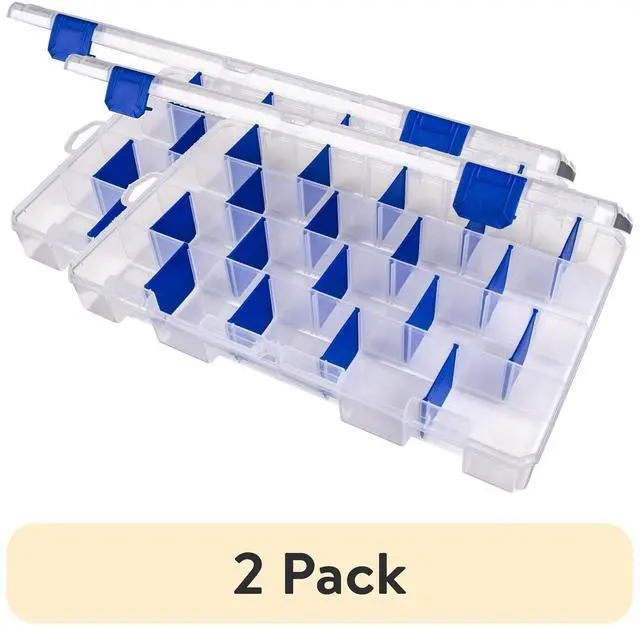 Main image of (2 pack) Flambeau Outdoors, Tuff Tainer Utility Tackle Box with Zerust, 5007, Large, Plastic