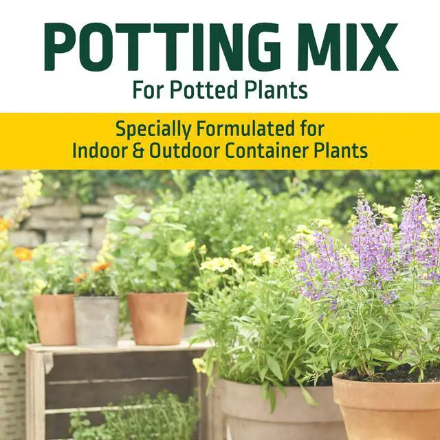 Alt view image 2 of 6 - Expert Gardener Potting Mix for Potted Plants, 1 Cu. Ft., Indoor and Outdoor Soil