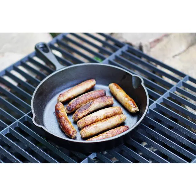 Alt view image 6 of 6 - Ozark Trail 8" Nonstick Cast Iron Skillet with Handle