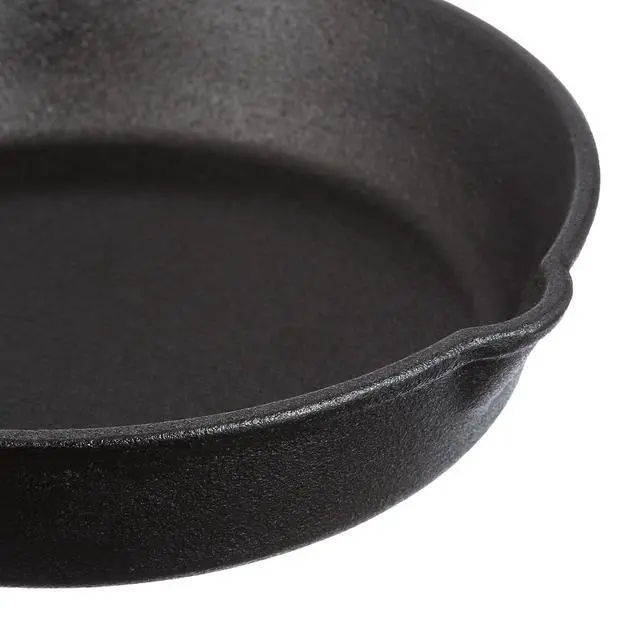 Alt view image 4 of 6 - Ozark Trail 8" Nonstick Cast Iron Skillet with Handle