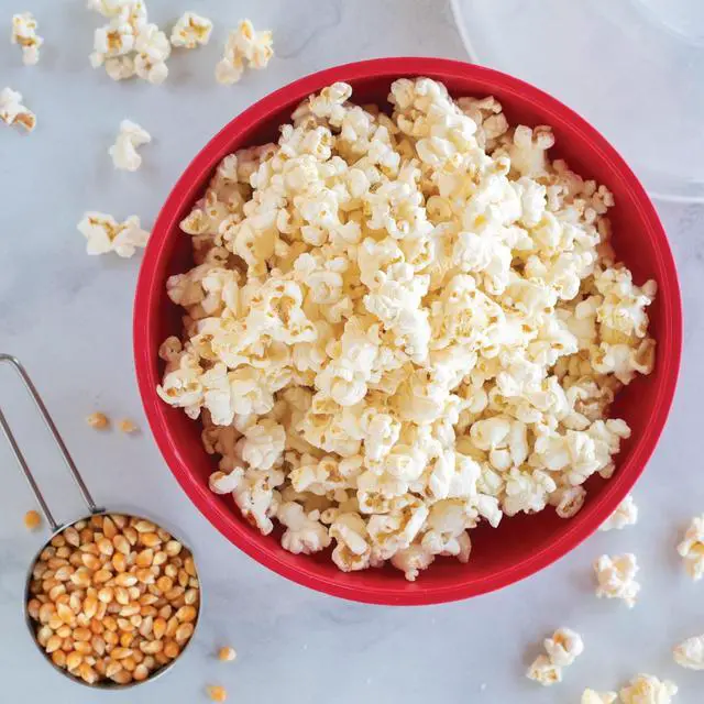 Alt view image 2 of 6 - Nordic Ware 14 Cup Plastic Microwave Quick Pop Popcorn Popper, Red, 68402W