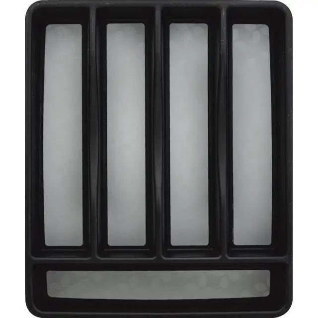 Alt view image 4 of 5 - Rubbermaid Silverware Organizer, Small, Black