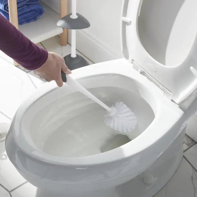 Alt view image 4 of 7 - Clorox Hideaway Bowl Brush & Holder, Brush with Base