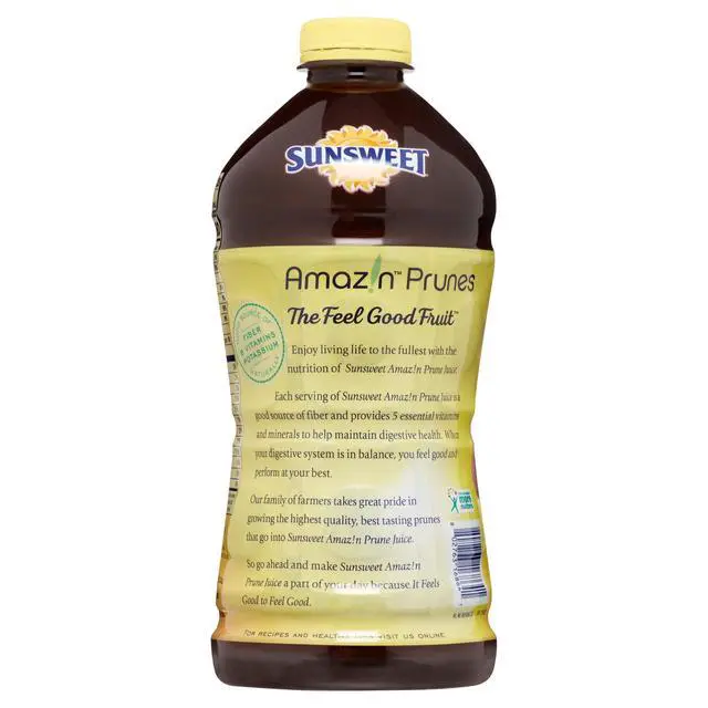 Alt view image 4 of 5 - PR Sunsweet AmazIn 100% Juice, Prune, 64 fl oz, 1 Count