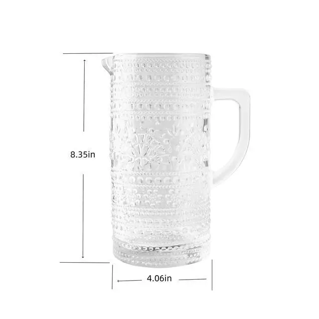Alt view image 4 of 5 - The Pioneer Woman 35.5oz Channing Pitcher, Clear