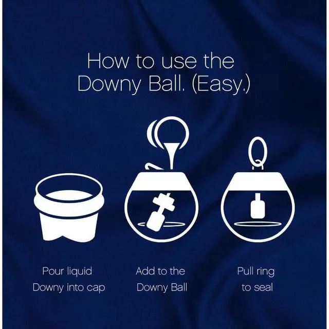Alt view image 2 of 7 - Downy Liquid Fabric Softener Dispenser Ball for Laundry