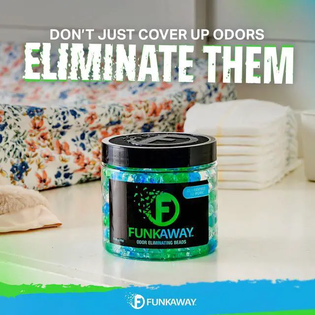 Alt view image 4 of 7 - FunkAway Odor Eliminating Beads, Supercharged Odor Absorbing Beads, 12 oz